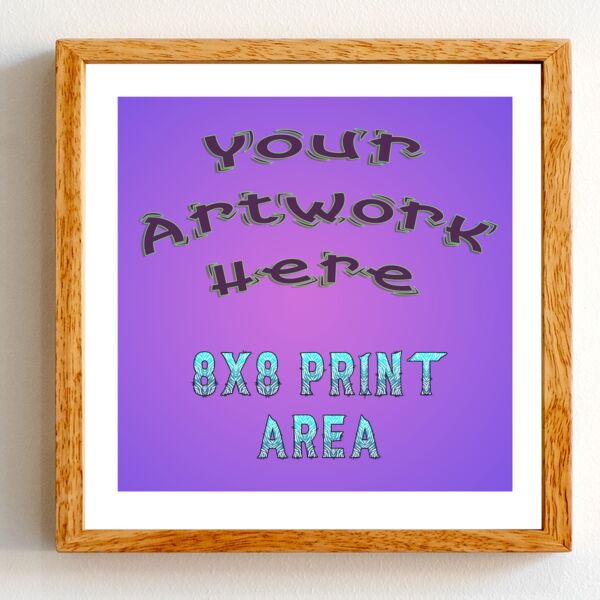Copy of 8X8 Custom Professional Poster / Picture Thumbnail