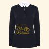 Women's long sleeve plain rugby shirt Thumbnail