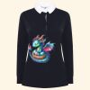 Women's long sleeve plain rugby shirt Thumbnail