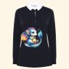 Women's long sleeve plain rugby shirt Thumbnail