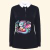 Women's long sleeve plain rugby shirt Thumbnail