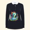 Women's long sleeve plain rugby shirt Thumbnail
