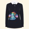 Women's long sleeve plain rugby shirt Thumbnail